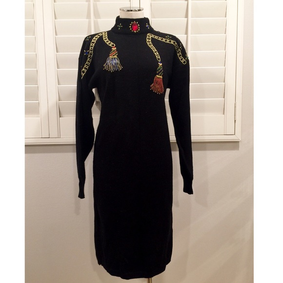 cute ugly christmas sweater dress